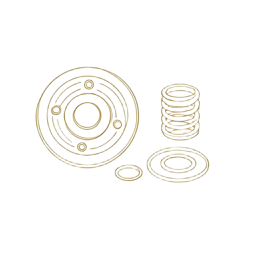Compressor Spare Parts technical drawing
